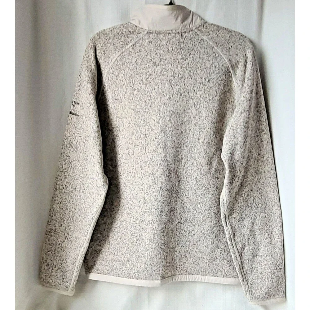 The North Face Men's M Quarter Zip Sweater Fleece Pullover Gray Active Wealth